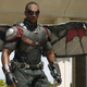 Anthony Mackie as the Falcon.